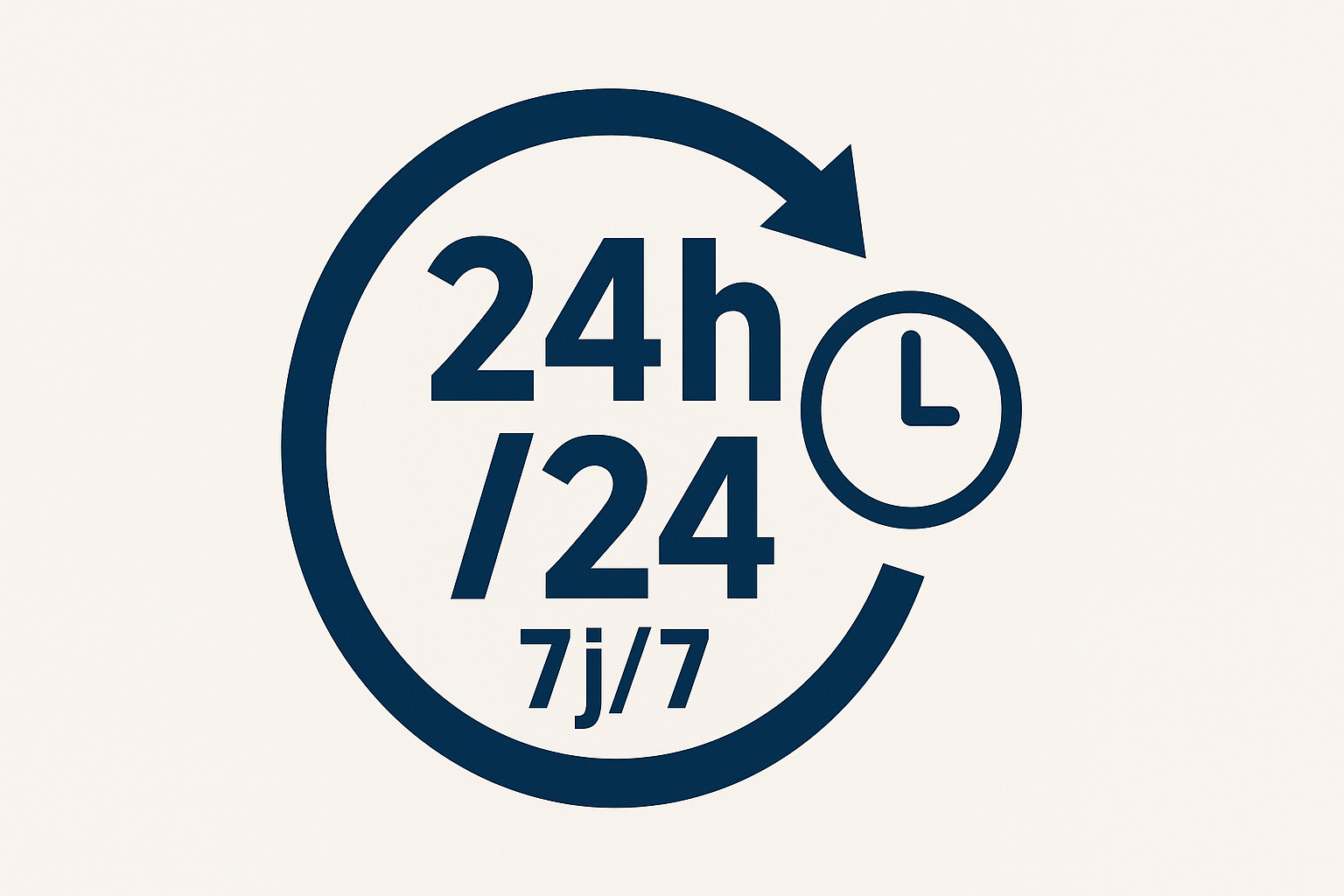 Disponibilité 7j/7