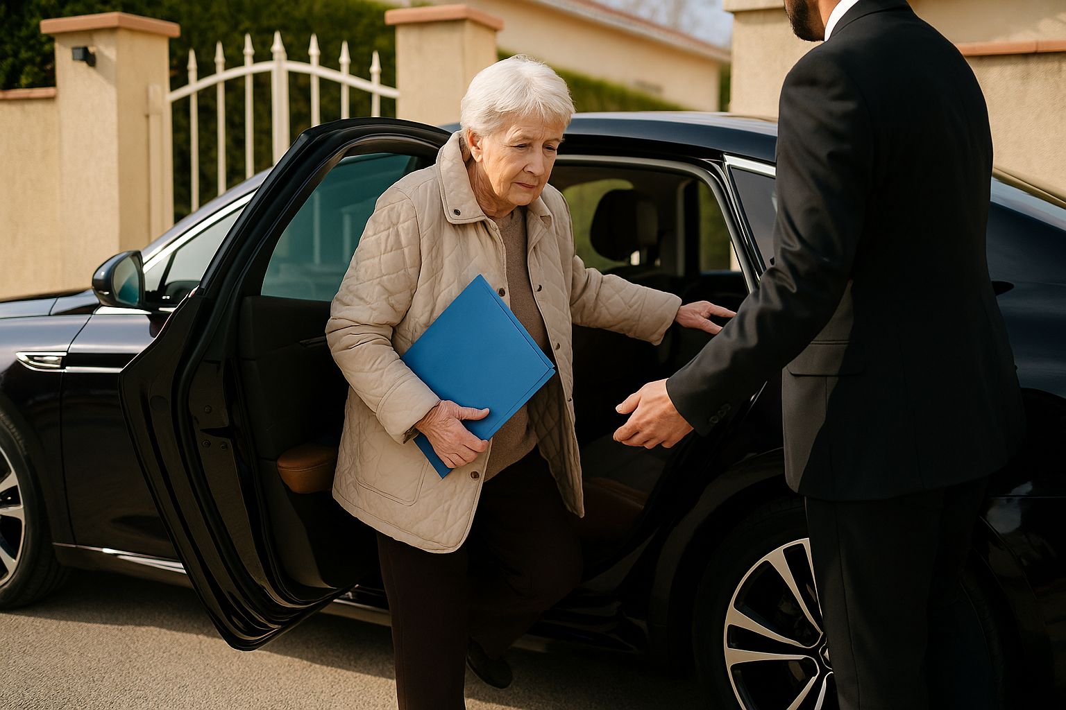 Transport assis non-médicalisé, accompagnement